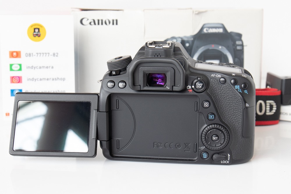 Canon 80D สภาพสวย ใช้น้อย ชัตเตอร์ 12,1xx ภาพเท่านั้นค่ะ อดีตประกันร้าน (เมนูอังกฤษ) การ